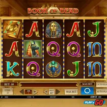 Jackpot City - Book of Dead Slot with Free Spins