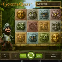 Jackpot City - Gonzo's Quest Slot Game - Avalanche Feature