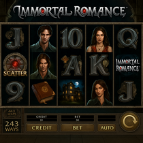 Jackpot City - Immortal Romance Slot Game - Vampire Theme