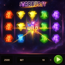 Jackpot City - Starburst Slot Game - NetEnt Classic