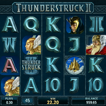 Jackpot City - Thunderstruck II Slot Game - Norse Mythology